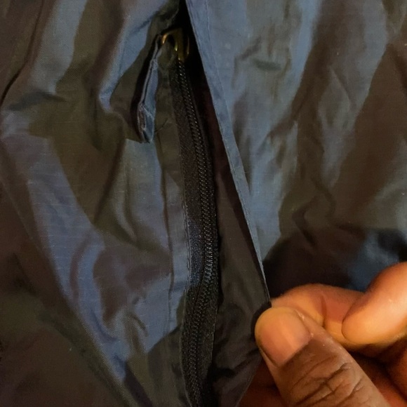 L.L. Bean Kids Blue Full Zip Lined Hooded Jacket Size 6x-7 - Picture 11 of 14